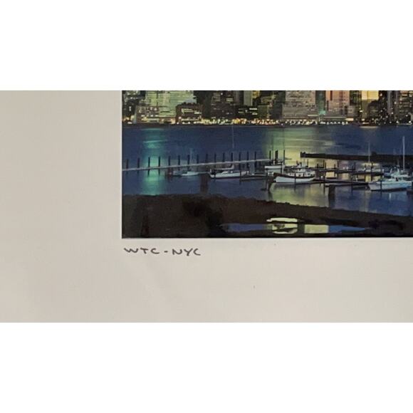 World Trade Center The Twin Towers Photo by DELBART DUCHEIN - Signed Edition - Picture 6 of 8